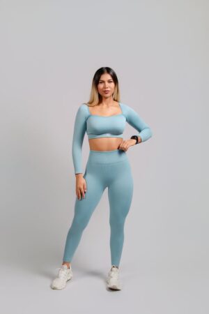 Crown Long Sleeve Workout Set